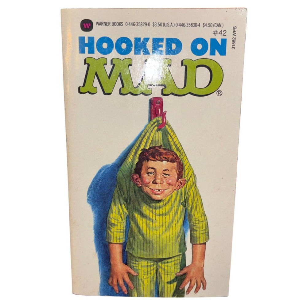 Hooked on MAD | #42 | Paperback Book | 1987 |‎ Warner Books | Alfred E Neuman